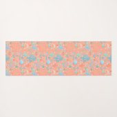 Onder de Zee Waterverf Coral Pink Yogamat (Achterkant (horizontaal))