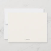 Onder de Zee Zeemeermin Verjaardagsfeest Bedankt (Achterkant)