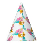 Onder de Zee Zeemeerminnende partij Feesthoedjes (Achterkant)