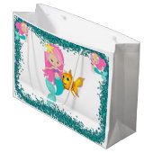 Onder de Zee Zeemeerminnende partij Groot Cadeauzakje (Voorkant Gekanteld)