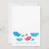 Onder de Zee zomerdag Kaart (Achterkant)