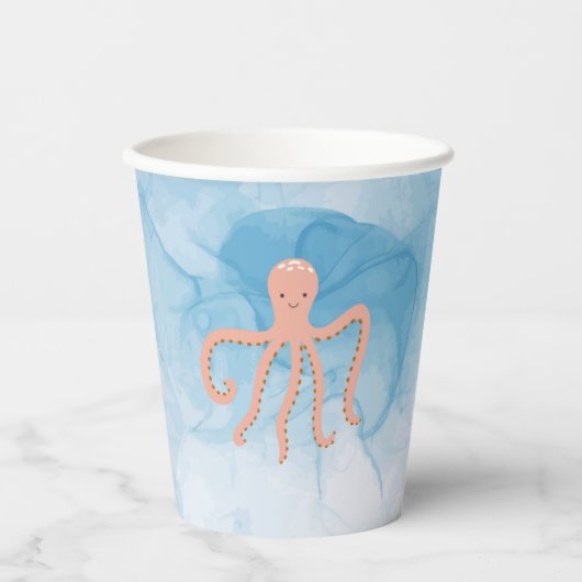 Onder de Zeeen bekers | Octopus (Voorkant)