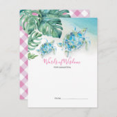 Onder de Zeeen van de Baby shower van de Schildpad (Voorkant / Achterkant)