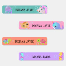 onder de zeeen Waterdichte benaming Labels.