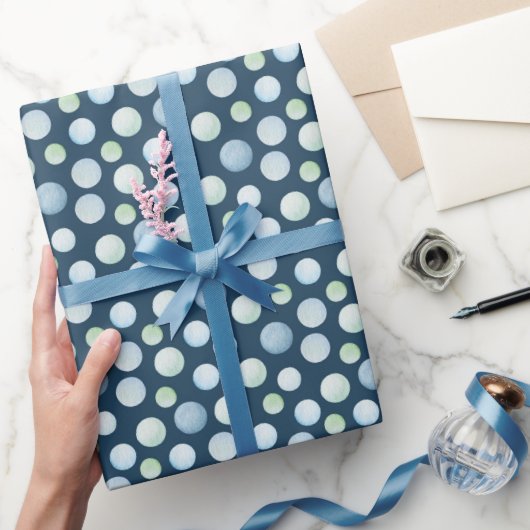 Onder de Zeeen Waterverf Bubble Cadeaupapier (Geschenken)