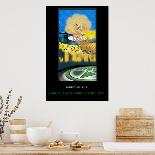 Onder de zon poster (Keuken)