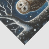 Onder de zonnewende is het Winter Woodland Tissuepapier (Detail)