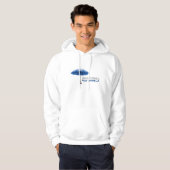 Onder Debbie's Blauwe Umbrella Hoodie (Voorkant volledig)