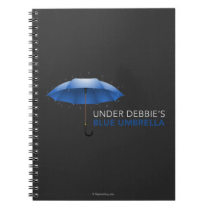 Onder Debbie's Blauwe Umbrella Notitieboek