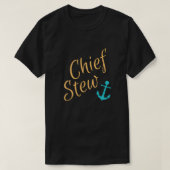 Onder Decks Chief Stew T-shirt (Design voorkant)