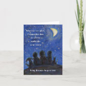 Onder dezelfde maan kunst notitiekaarten (Voorkant)