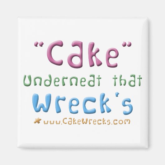 "Onder die" magneet (Voorkant)