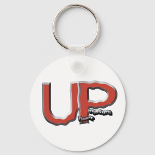 Onder druk Logo Sleutelhanger