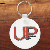 Onder druk Logo Sleutelhanger (Voorkant)