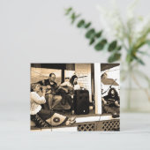 Onder druk ontkoppeld briefkaart (Staand voorkant)