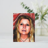 Onder druk Pam briefkaart (Staand voorkant)