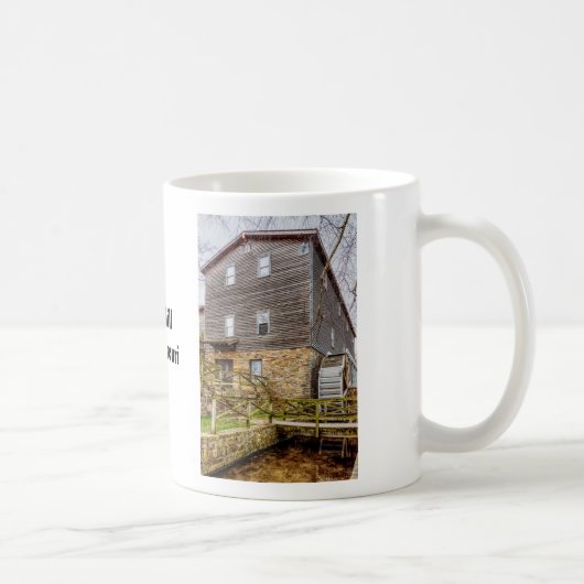 Onder Edwards Mill Koffiemok (Rechts)