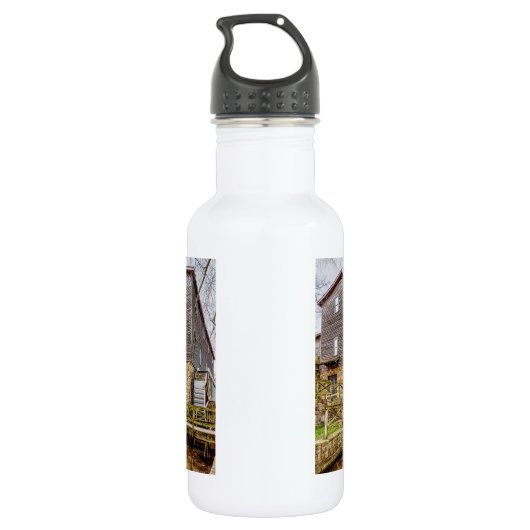 Onder Edwards Mill Water Flacon Waterfles (Achterkant)