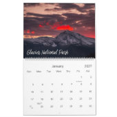 Onder een Big Blue Sky Montana Afbeeldingen Wall A Kalender (Jan 2027)