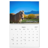 Onder een Big Blue Sky Montana Afbeeldingen Wall A Kalender (Mar 2027)