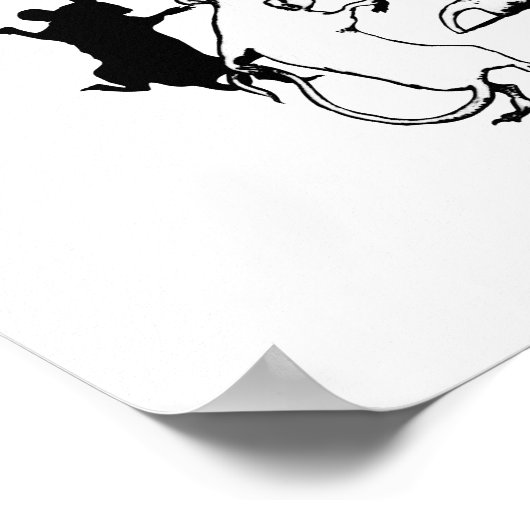 Onder een blauwe maan poster (Hoek)