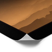 onder een bloedige hemel poster (Hoek)