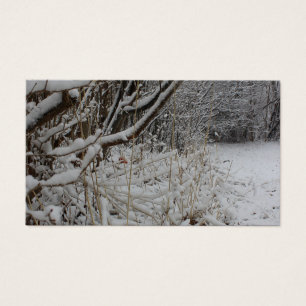 Onder een deken van sneeuw visitekaartje