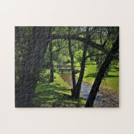 Onder een Luifel van Wilgen Legpuzzel