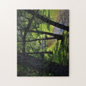 Onder een Luifel van Wilgen Legpuzzel (Verticaal)