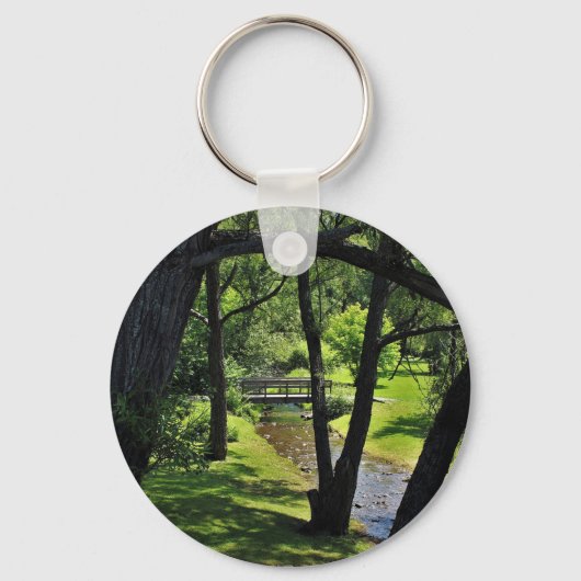 Onder een Luifel van Wilgen Sleutelhanger (Voorkant)
