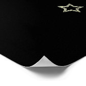 Onder een mooie ster poster (Hoek)