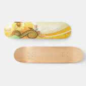 Onder een Scorching Sun Skateboard (Horizontaal)