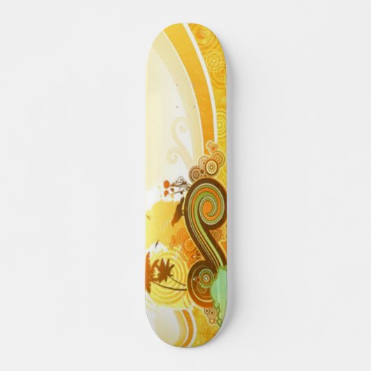 Onder een Scorching Sun Skateboard (Voorkant)