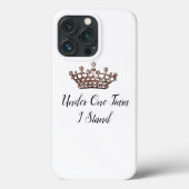 "Onder één Tiara sta ik" Case-Mate iPhone Case (Achterkant)