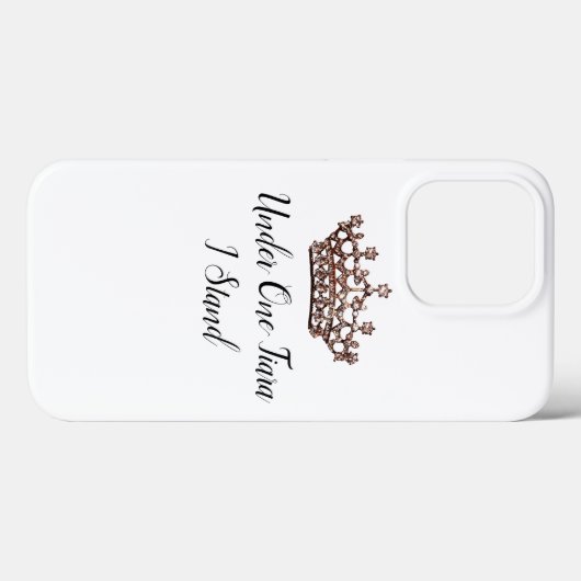 "Onder één Tiara sta ik" Case-Mate iPhone Case (Achterkant (horizontaal))