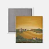 Onder een Toscaanse zon Magneet (Voorkant / Achterkant)
