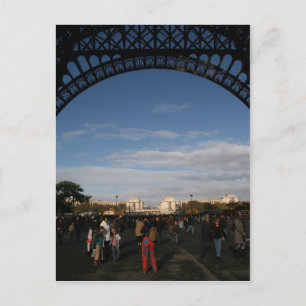 Onder Eiffel Briefkaart
