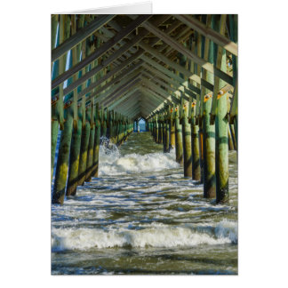 Onder Folly Beach pier
