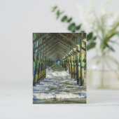 Onder Folly Beach Pier Briefkaart (Staand voorkant)