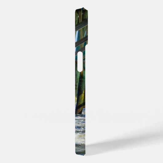 Onder Folly Beach pier Case-Mate iPhone Case (Achterkant / Rechts)