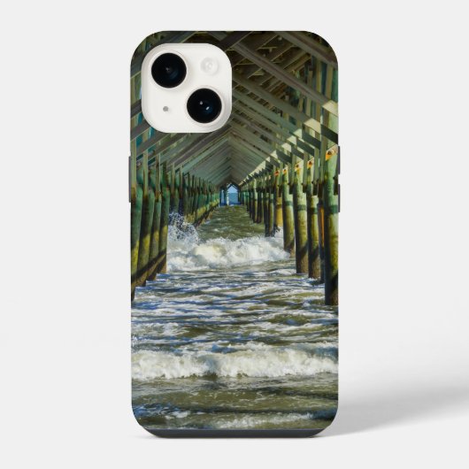 Onder Folly Beach Pier iPhone Hoesje (Achterkant)