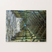 Onder Folly Beach pier Legpuzzel (Horizontaal)
