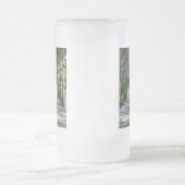 Onder Folly Beach pier Matglas Bierpul (Center)