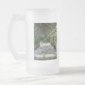 Onder Folly Beach pier Matglas Bierpul (Links)