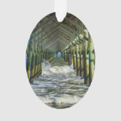 Onder Folly Beach pier Ornament (achterkant)