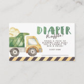 Onder geleide van een luier in de bouw informatiekaartje (Voorkant)