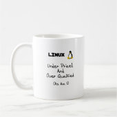 Onder geprijsde Linux-Mok Koffiemok (Links)