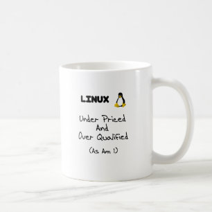 Onder geprijsde Linux-Mok Koffiemok