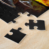 Onder glas Hoesje kunst Legpuzzel (Zijkant)