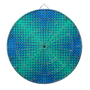Onder glas Twee Dartbord